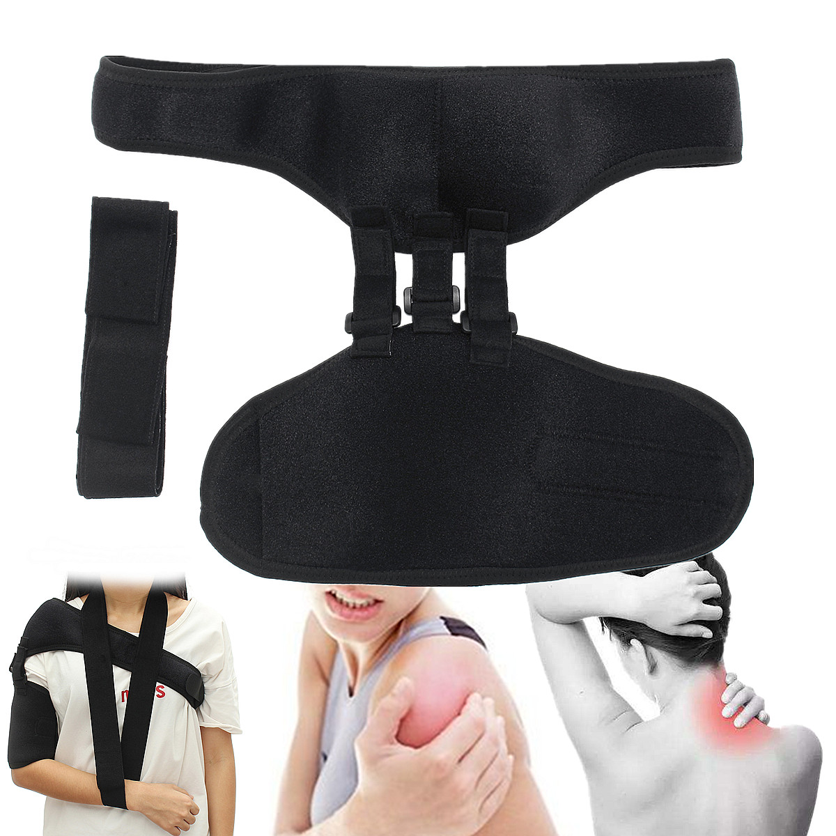 Adjustable-Shoulder-Support-Strap-Brace-Wrap-Dislocation-Arthritis-Pain-Relief-Regular-Section-1209009