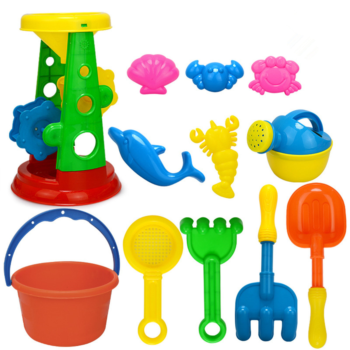 sand and water play set