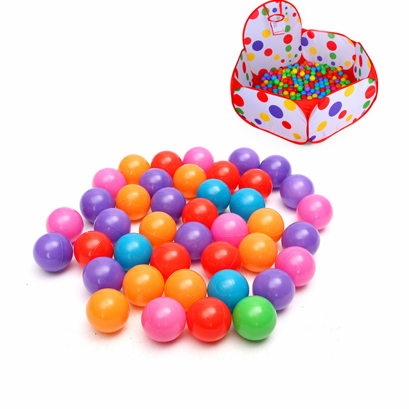 100PCS-55cm-Soft-Plastic-Ocean-Ball-Secure-Kid-Pit-Toy-Swim-Colorful-Ball-Toy-1080778