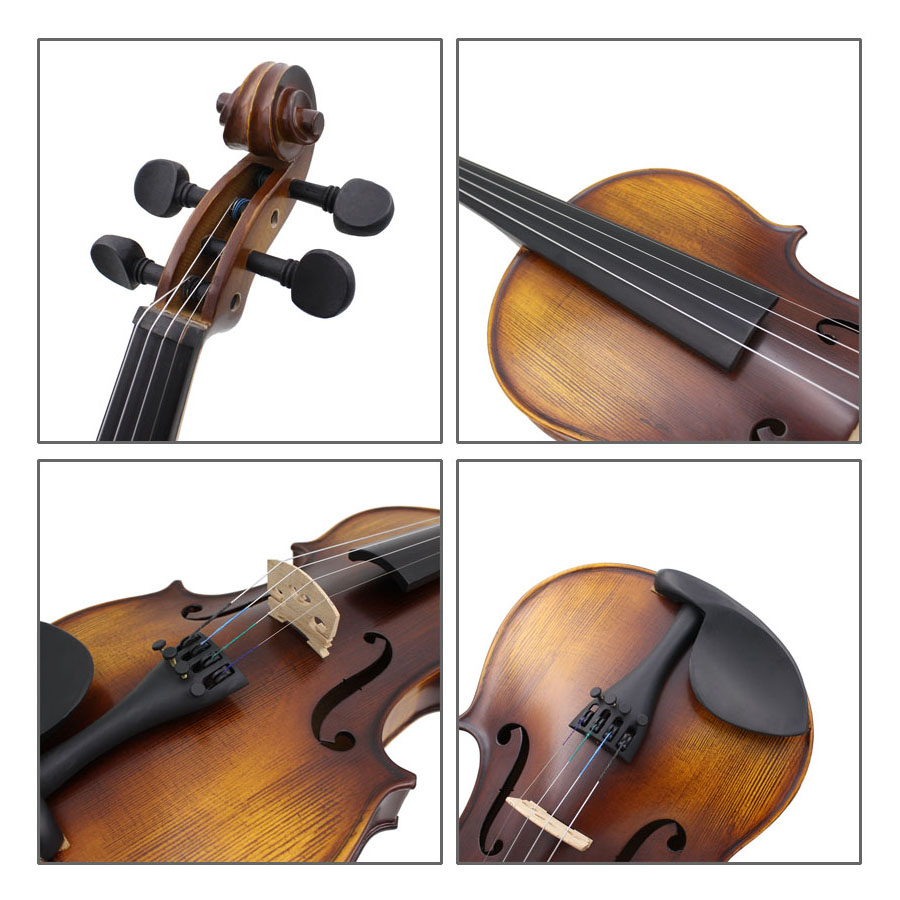 Astonvilla-AV-506-44-Spruce-Solid-Wood-Vintage-Violin-with-CaseampAccessories-1042007