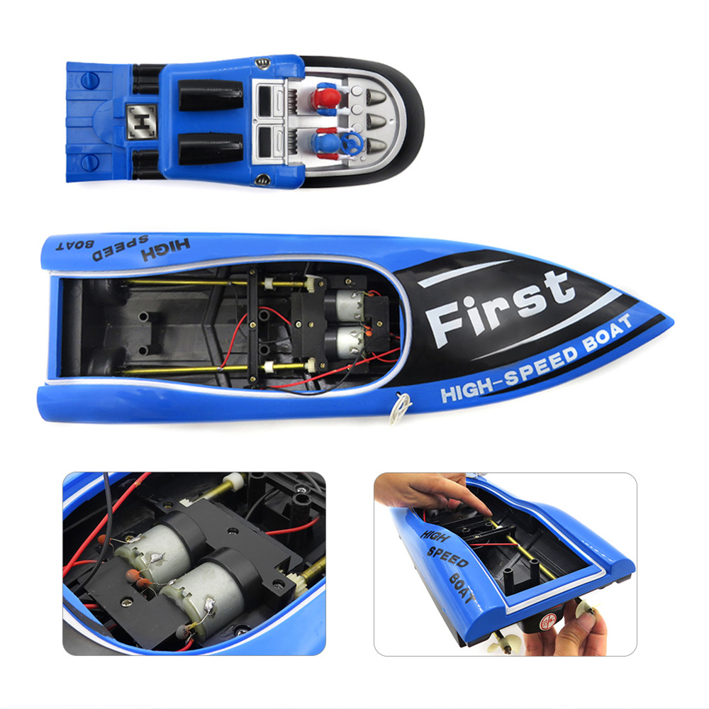 Flytec-2011-10-45cm-40MHZ-15kmh-RC-Boat-Long-Distance-Remove-Control-100m-Toy-1308788