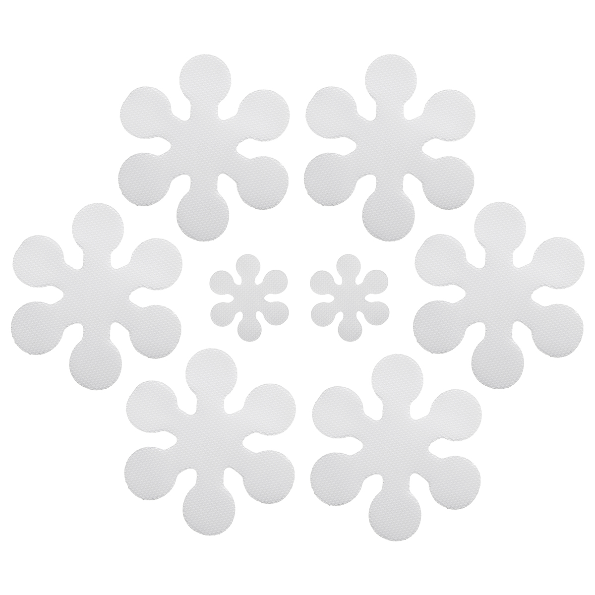 8Pcs-Snowflake-Shape-Anti-Skid-Waterproof-Bath-Tub-Treads-Bathroom-Stickers-Decorations-1364551