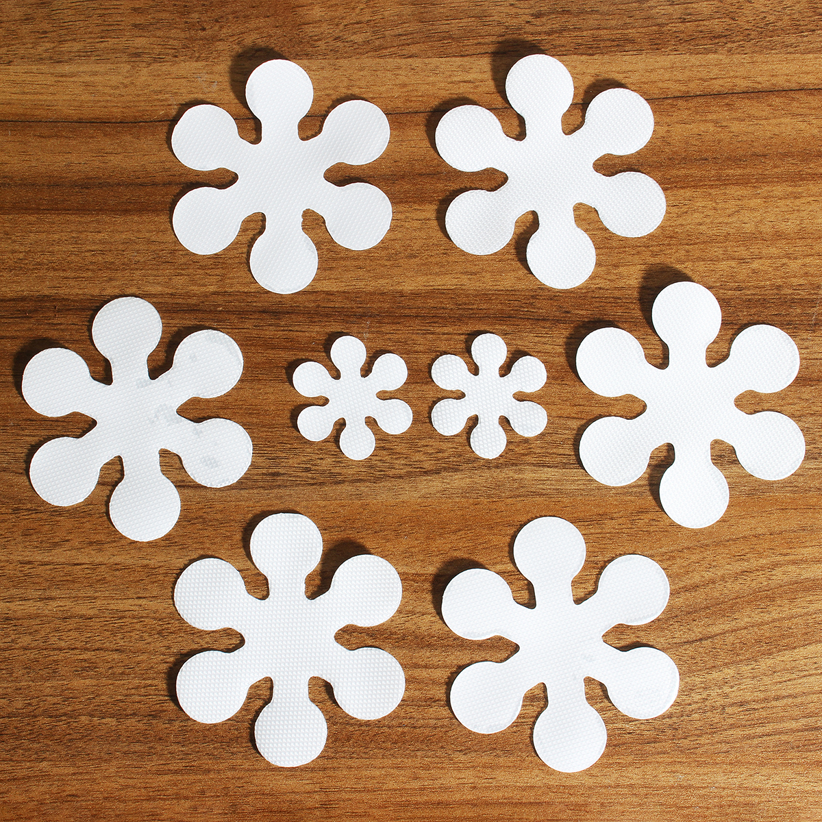 8Pcs-Snowflake-Shape-Anti-Skid-Waterproof-Bath-Tub-Treads-Bathroom-Stickers-Decorations-1364551