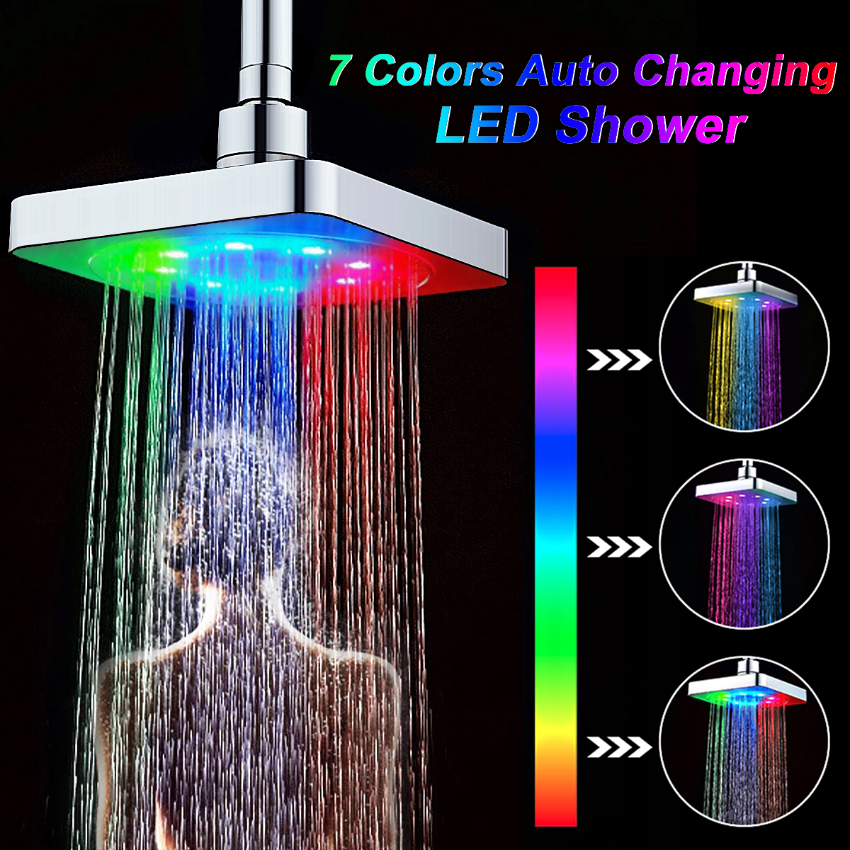 Automatic-Square-Shower-Head-Home-Bathroom-Rainfall-Polished-7-Colors-Auto-Changing-LED-Light-1353891