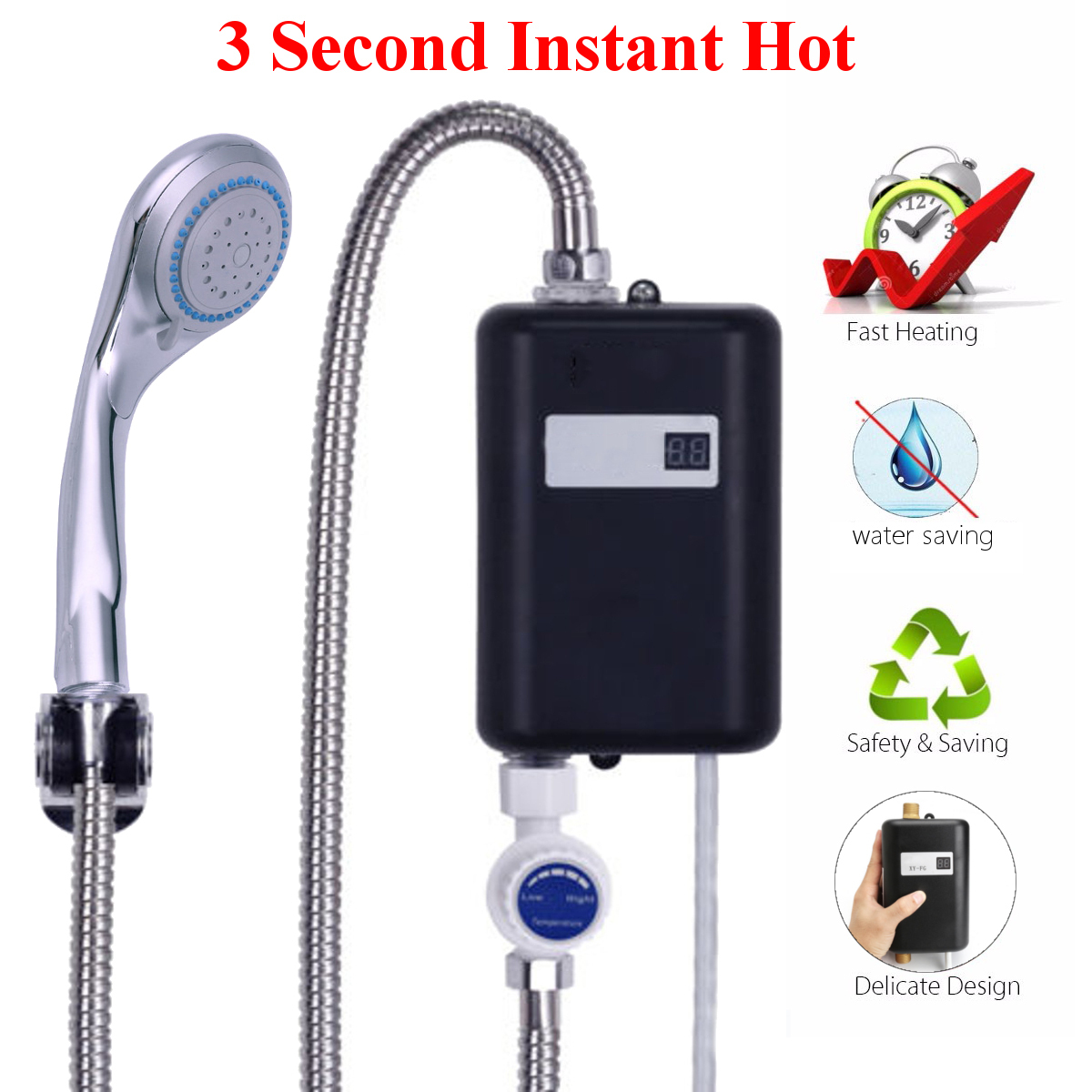 38kW-220V-Tankless-Instant-Electric-Hot-Water-Heater-System-Bathroom-Kitchen-Shower-Set-1369870