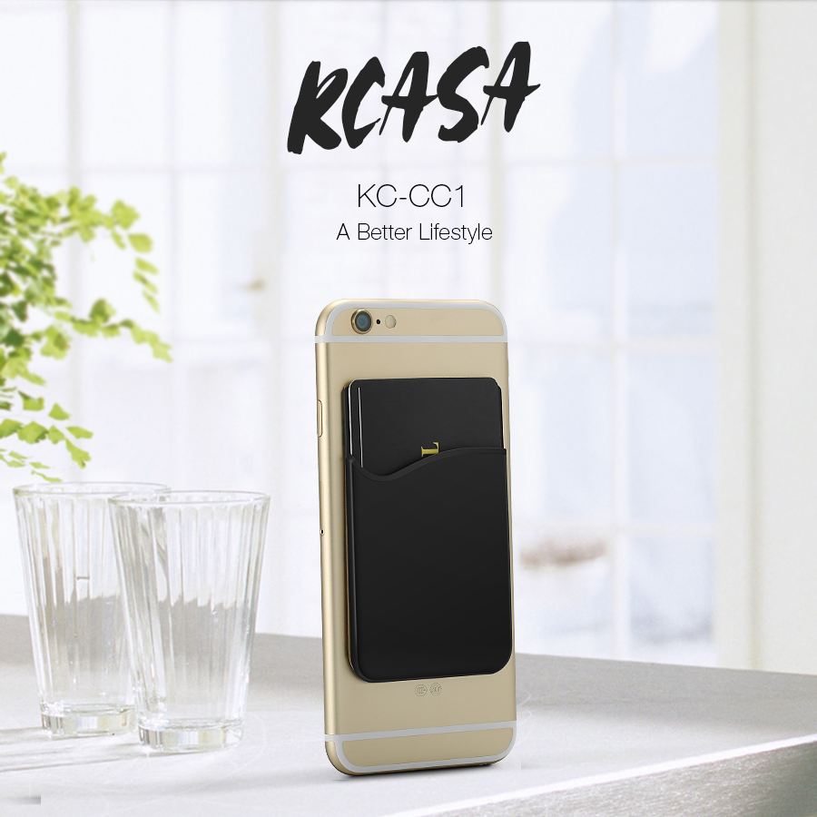 KCASA-KC-CC01-Adhesive-Cell-Phone-Wallet-Silicone-Money-Credit-Card-Earphone-Holder-Stick-on-Pouch-1190343