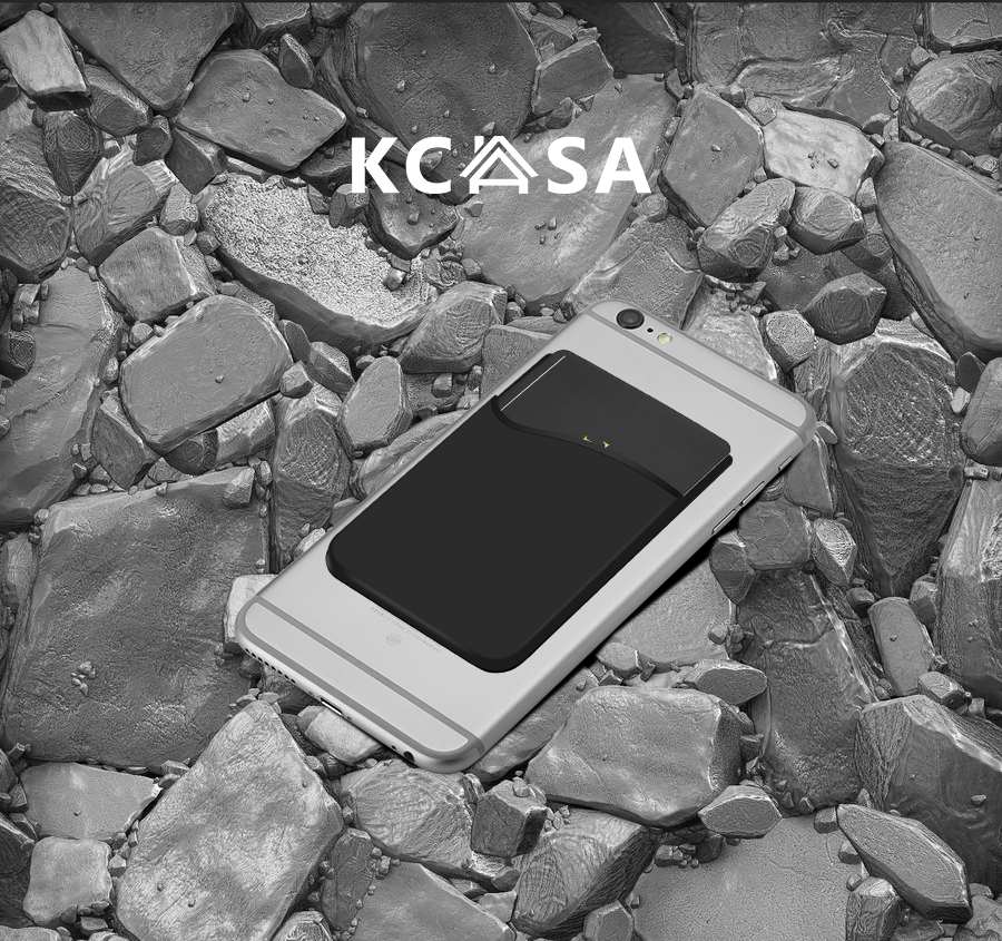 KCASA-KC-CC01-Adhesive-Cell-Phone-Wallet-Silicone-Money-Credit-Card-Earphone-Holder-Stick-on-Pouch-1190343