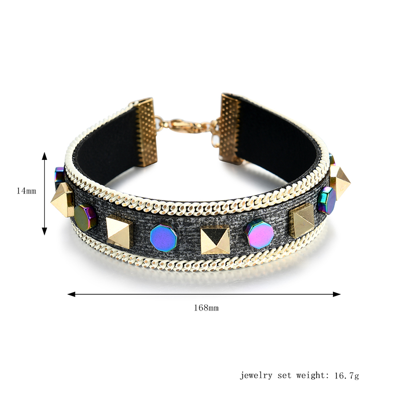 Bohemian-Rivet-Gold-Plated-Bracelet-Colorful-Coin-Leather-Bracelet-Bangle-Fashion-for-Women-1178942