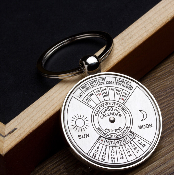 Best-Gift-2010-To-2060-Years-Calendar-Metal-Key-Chain-Personalized-Key-Ring-906552