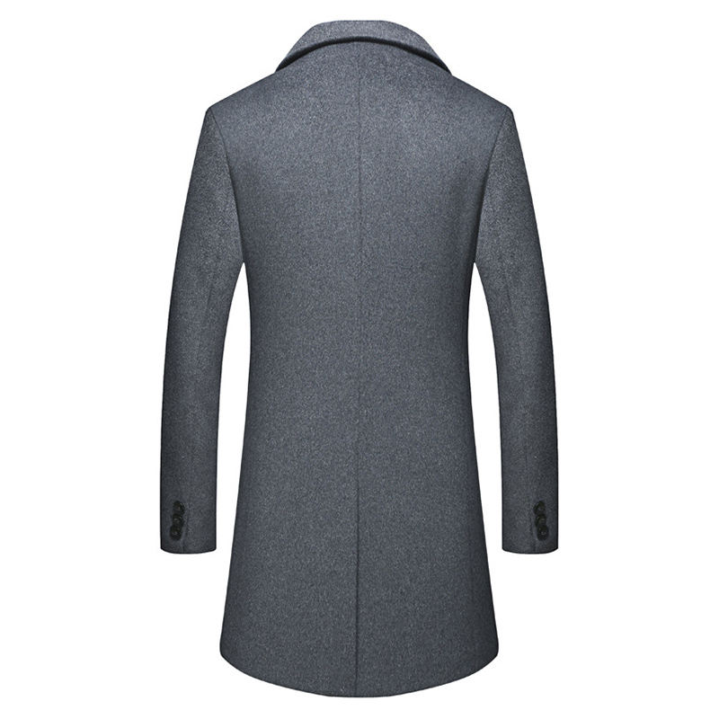 Men-Winter-Warm-Cotton-Padded-Slim-Mid-Long-Coat-Suit-Collar-Solid-Color-Trench-Coat-1376527