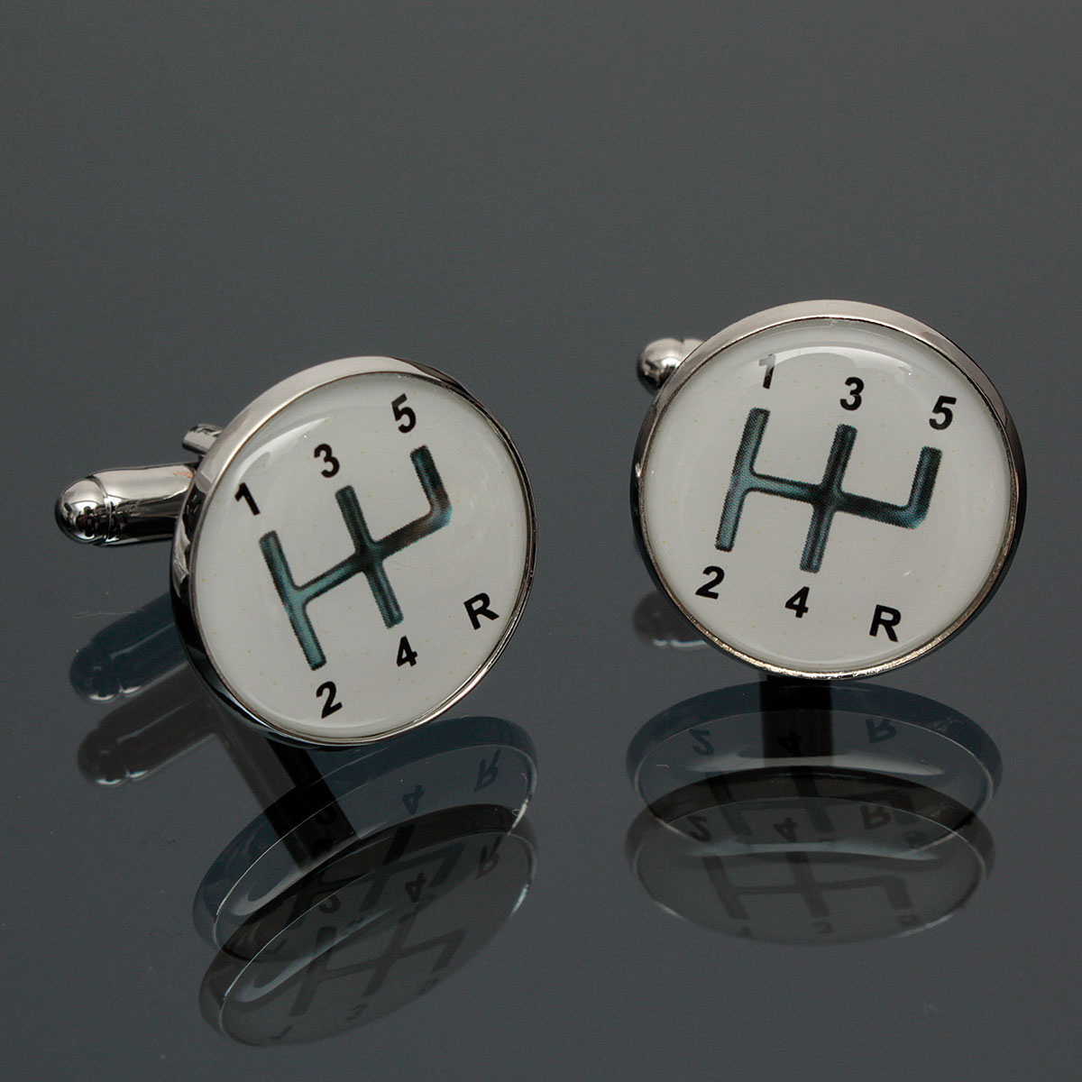 Men-Male-Silver-Number-Pattern-Round-Baking-Finish-Cuff-Links-Wedding-Gift-Suit-Shirt-Accessories-1024620