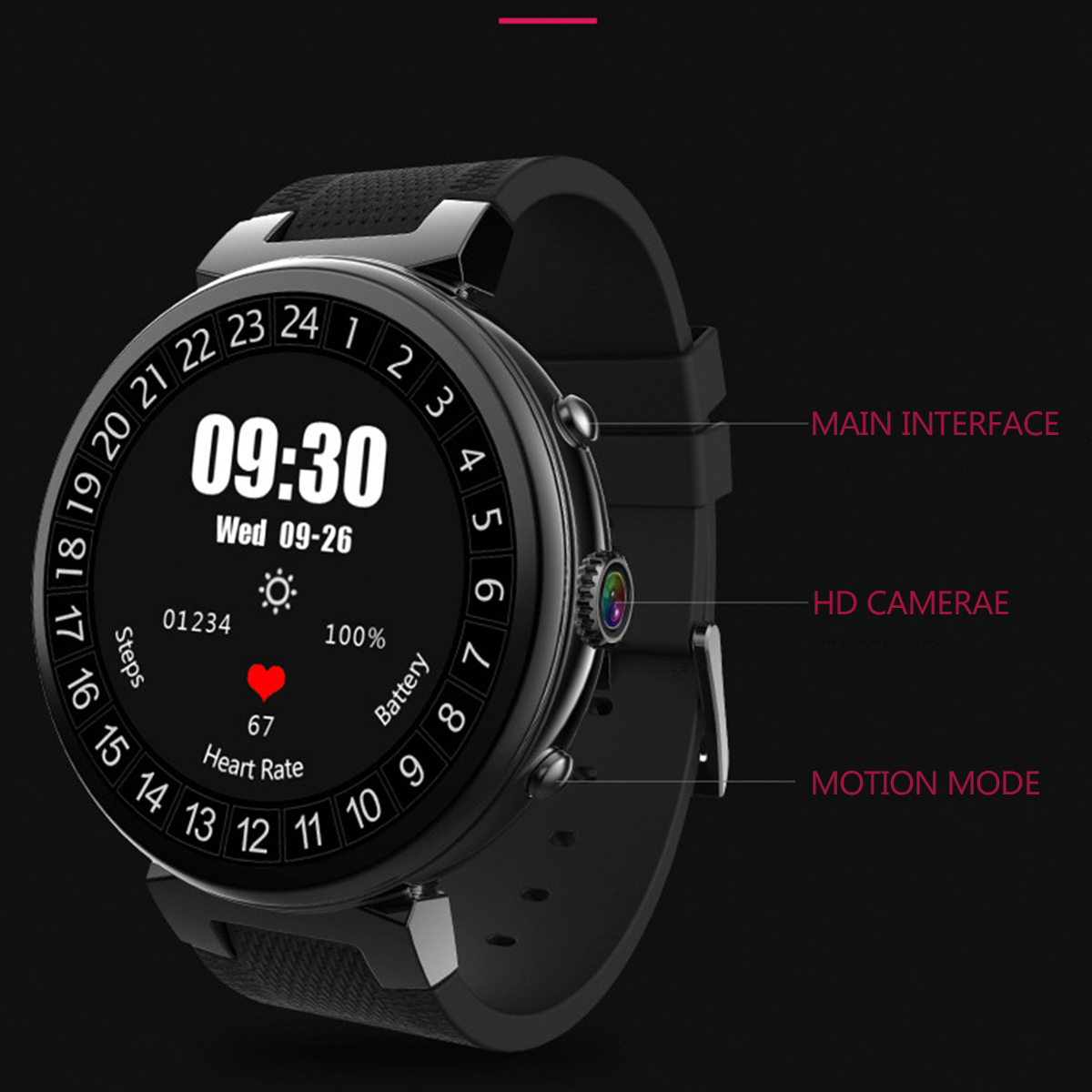 3G-Android-51-216GB-WIFI-Bluetooth-SIM-GSM-GPS-Camera-Heart-Rate-Smart-Watch-1252333