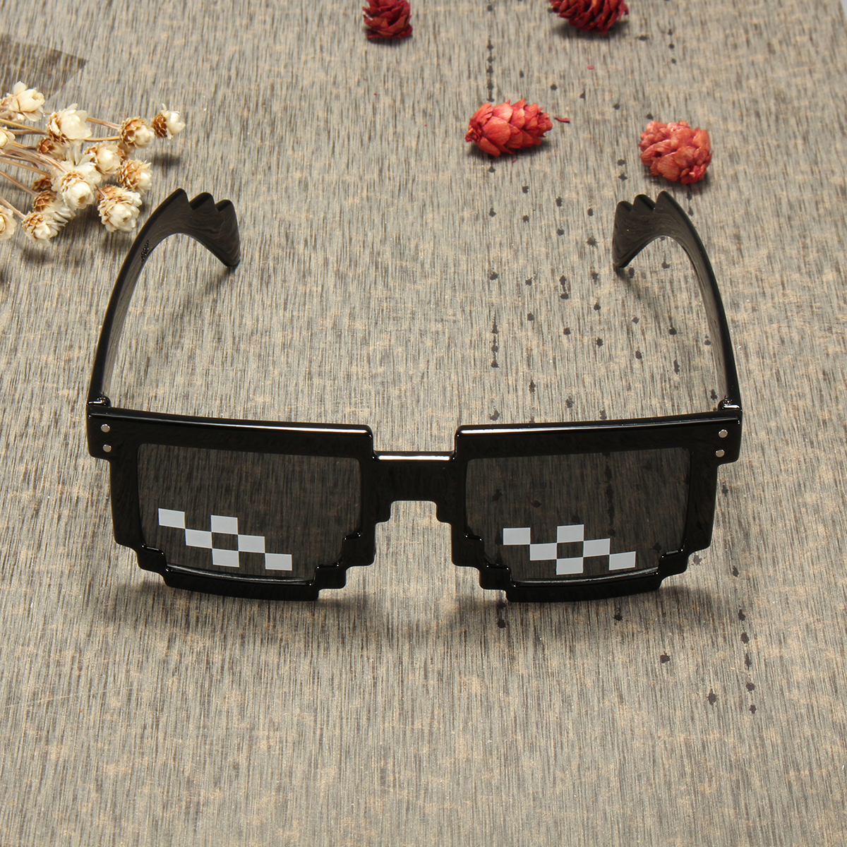 BIKIGHT-Retro-Freestyle-Glasses-Thug-Life-Pixel-Fashion-Glasses-Unisex-Sunglasses-Black-1190364