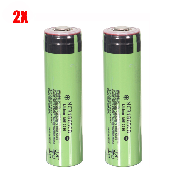 2PCS-NCR18650B-3400mAh-37V-Unprotected-Pointed-Head-Rechargeable-Li-ion-Battery-909137