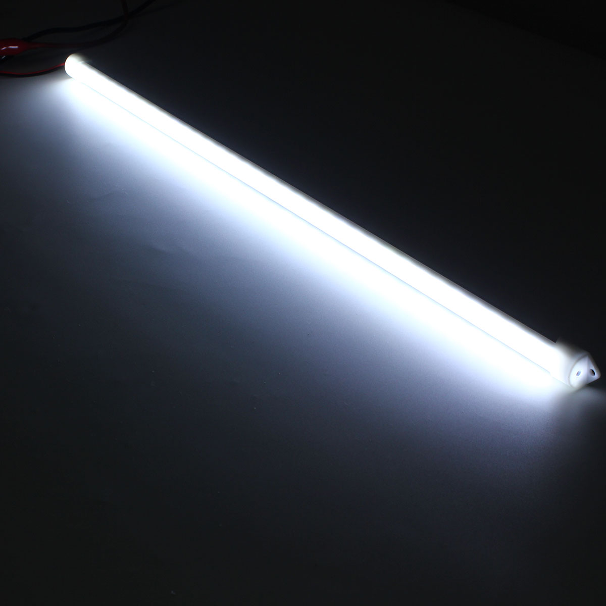 2-X-50CM-8520-SMD-Cool-White-LED-Rigid-Strip-Aluminum-Case-Cabinet-Tube-Light-Lamp-DC12V-1106669