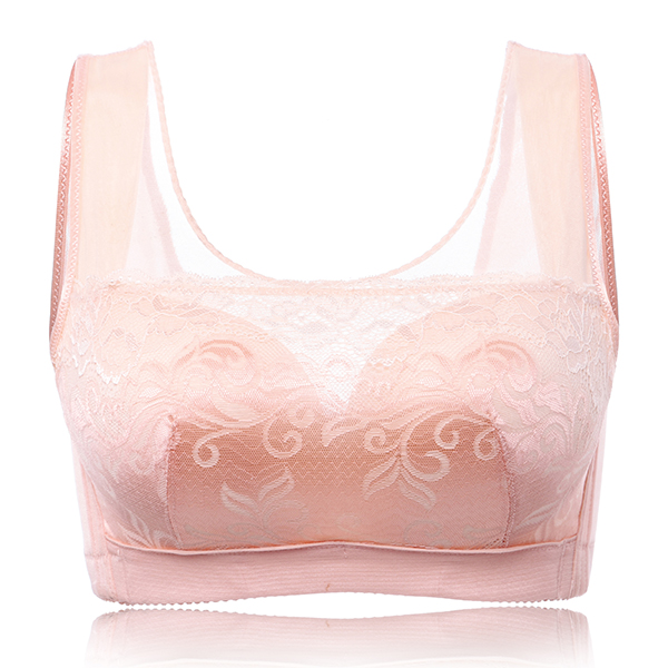 Comfort-Elegant-Wave-Print-No-Rim-Thin-Vest-Yoga-Bra-1108434