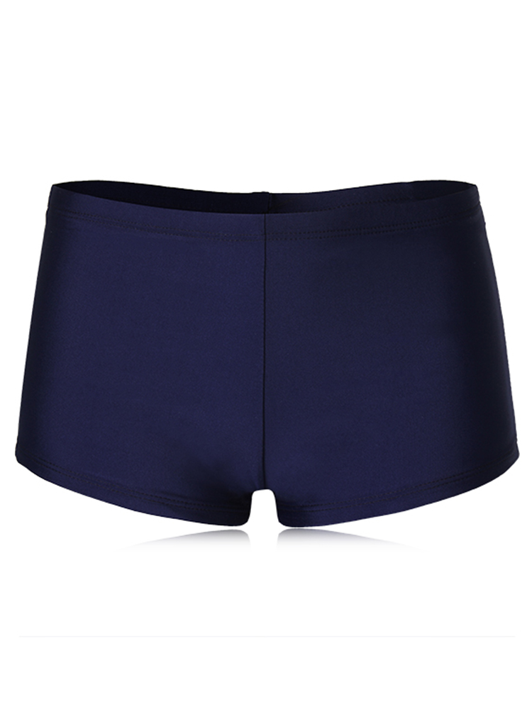 Comfy-Mid-Waist-Boyshorts-Elastic-Fitness-Safety-Swimwear-Bottom-1082569