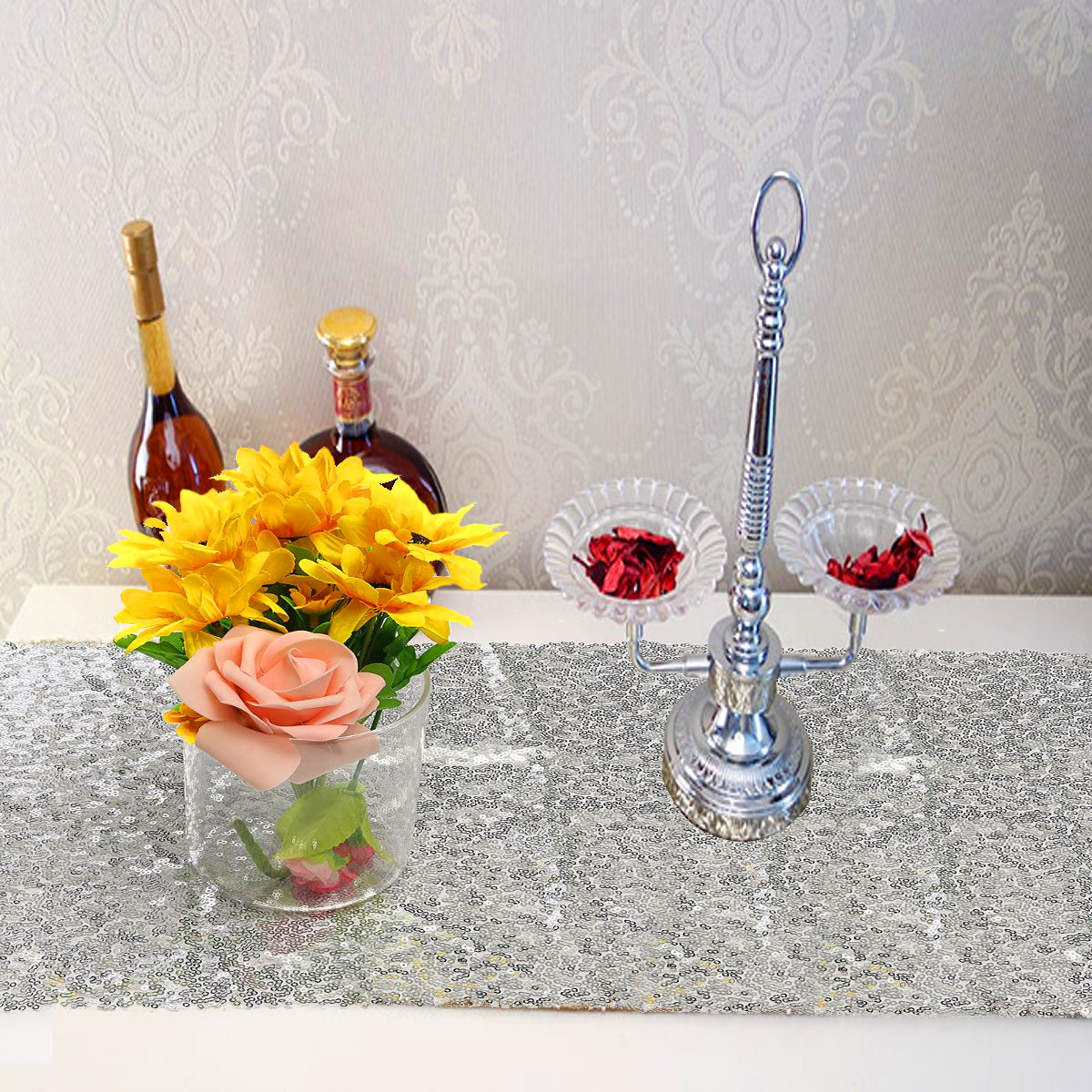 100150cm-Rectangular-Silver-Sequin-Tablecloth-Wedding-Party-Banquet-Table-Decoration-1118718